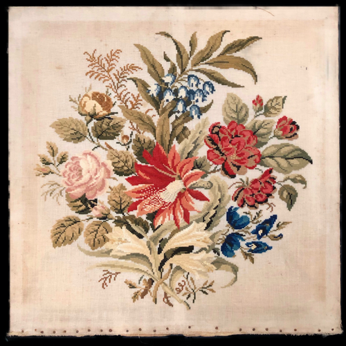 Antique Floral Tapestry