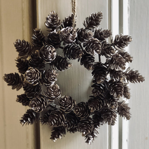 Mini Cone Pine Wreath