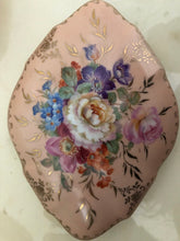 Load image into Gallery viewer, Limoge hand painted porcelain trinket box -  top view