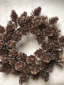 Mini Cone Pine Wreath