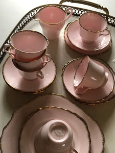 Shell Pink Tea Service