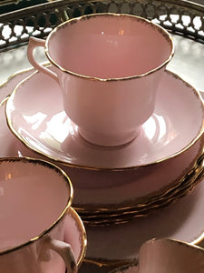 Shell Pink Tea Service