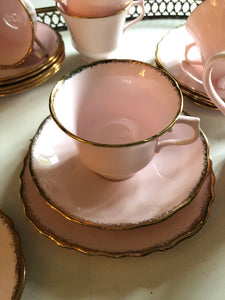 Shell Pink Tea Service
