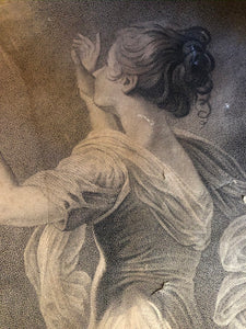 The Bride - Engraving by Sir Joshua Reynolds detail